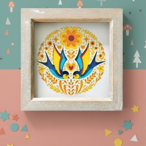 Swallows Papercut