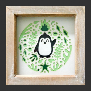 Penguin Papercut