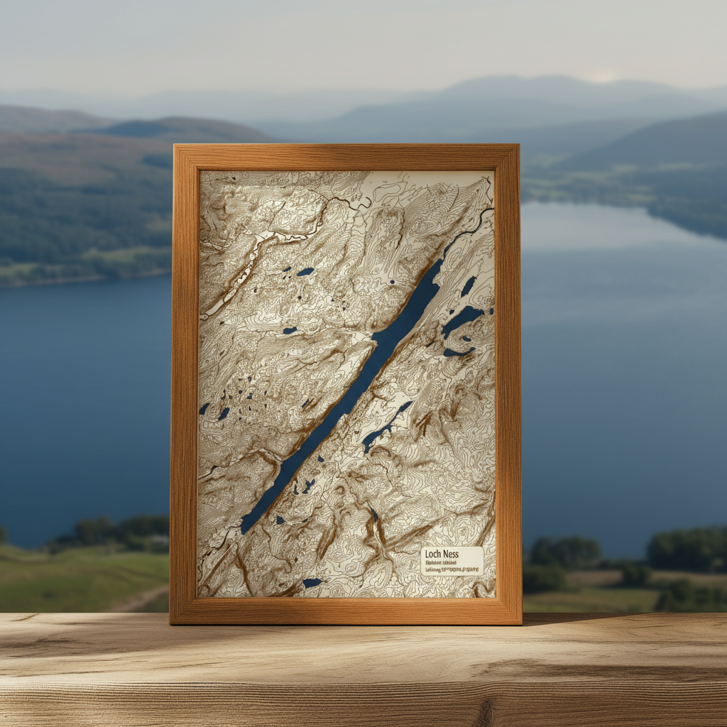 Loch Ness - Laser Map - Image 2