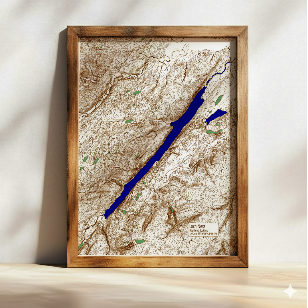 Loch Ness - Laser Map - Image 3