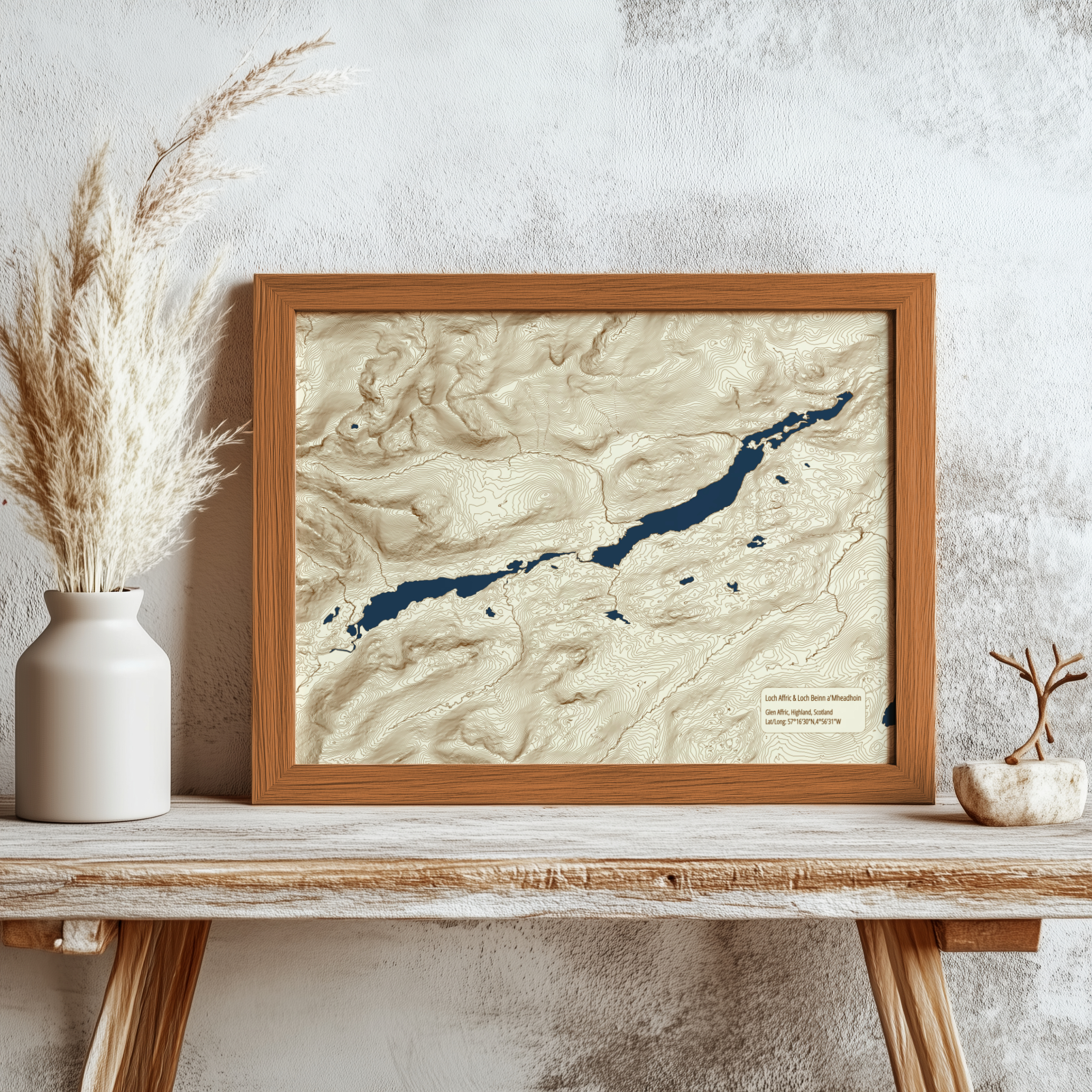 Glen Affric - Laser Map