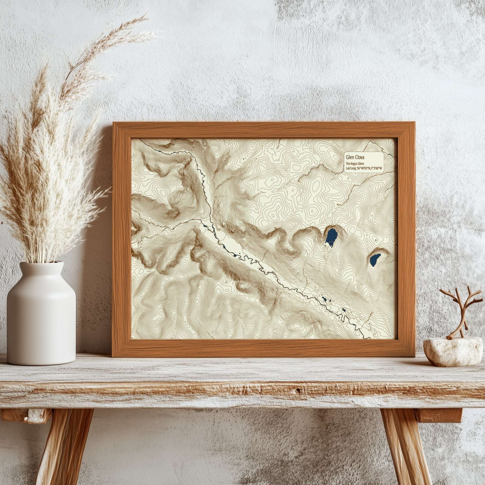 Glen Clova - Laser Map